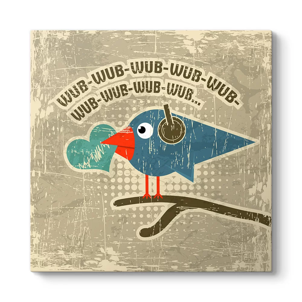 Twitter Kuşu Tablosu - Model 3